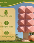 Wooden Poplar Wood Craft Sticks. Jumbo Size, 6 X 3/4, Wood, Natural Poplar Wood, 500Ct. Multipurpose Craft, Popsicles, Waxing, Arts and Crafts.