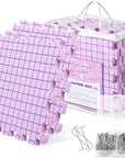 Blocking Mats for Knitting, Extra Thick Crochet Blocking Mats for Crochet Projects, Blocking Mats Boards for Crochet Projects with 150 T-Pins and Storage Bag for Knitting Supplies