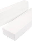 6 Pack Foam Blocks for Crafts - 12X4X2 Inch Polystyrene Brick Rectangles for Art Sculpting, Flower Arrangements, DIY, Packing