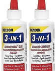 Beacon 3-In-1 Advanced Crafting Glue, 4-Ounce, 2-Pack
