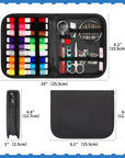 Sewing Kit for Adults and Kids, Needle and Thread Kit with Sewing Supplies and Accessories Contains Scissors, Measure Tape,Seam Ripper,Suitable for Home, Travel, Beginner, Emergency
