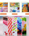 5D Diamond Painting Kits for Kids Beginners,Diy 6 Pack Diamond Art for Adults,Full Drill Crystal Rhinestone Paint by Diamond Dots,Big Gem Arts and Crafts for Kids Ages 6-8-9-12 Girls 6X6Inch
