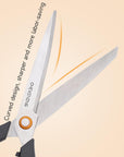7" 8" All Purpose Scissors Utility Scissors for Office Home Supplies,Crafting Scissors 2 Pack,Right Handed,Different Size