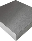 Steel Bench Block 4"X4" Flat Anvil Jewelers Tool Metal Bench Block for Jewelry and Stamping (4''X4''X1/2'')