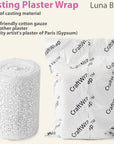 Luna Bean 1 Pack Plaster Cloth - Plaster of Paris for Crafts - Belly Casting Kit Pregnancy - Paper Mache Plaster Strips for Sculptamold, Sculptures, Crafts & Arts Projects (4'' X 180'')