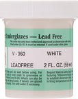 Velvet Underglaze, 2 Oz Jar, White