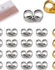Earring Backs Stainless Steel Earring Backs