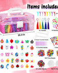 15000+ Loom Rubber Bands for Bracelet - Colorful Jewelry Making Kit for Kids Craft and Art - Band for Girls Age 5 6 7 8 9 Year Old