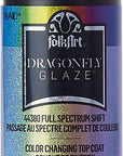 Dragonfly Glaze Premium Acrylic Topcoat Paint, Full Spectrum, 44380