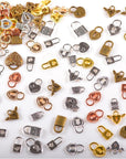 100 Gram Metal Charms for Jewelry Making, Silver & Gold, Bulk Pack for Bracelets, Necklaces, Crafts