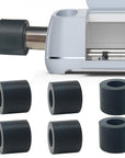 Rubber Roller Replacement Compatible with Cricut Maker/Maker 3, Mat Guide Rubbers for Cricut Repair Accessories