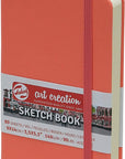Royal Talens T9314-313M 441866 Talens Art Creation Sketchbook, Drawing Notebook, 8.3 X 11.8 Inches (21 X 30 Cm), Coral Red