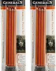 Charcoal Pencil Kit, Assorted Hardness, Set of 5