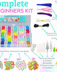 Embroidery Floss Friendship Bracelet String Kit - 276Pcs Thread and Accessories - Colors Are Labeled with Std Codes - Perfect Thread for Cross Stitch - Supplies