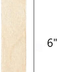 200Pcs Jumbo Wooden Craft Sticks Wooden Popsicle Craft Sticks Stick 6” Long X 3/4”Wide