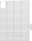 Waffle Grid 2-Pack - the Original Multi-Use Modular Grid System - Solid Bottom - Best Used for Cutting Glass, Catching Small Pieces, Contain Water, Put under Plants, Etc. - Made in USA