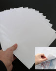 100 PCS Diamond Painting Release Paper Non Stick Diamond Painting Cover Replacement,10X15Cm