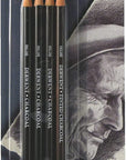 Charcoal Pencils, Pack, 4 Count (39000)