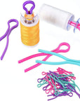 Keep Your Bobbin Threads Matched up with Your Thread Spoolsbobbin Buddies Set of 30-Pack Sewing Machine Quilting Supplies Sewing Products Thread Holder Plastic Bobbin Clips Thread Holders