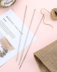 3 Pieces 12 Inch Upholstery Needle Extra Long Sewing Needles for Crafts Stainless Steel Straight Hand Upholstery Needle for Tufting Webbing,Sewing Edges and Stitching through Padding, Arts Projects
