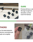 Rubber Roller Replacement Compatible with Cricut Maker/Maker 3, Mat Guide Rubbers for Cricut Repair Accessories