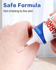 5 X 60ML Fabric Glue for Clothing Permanent Washable, Anti-Fray Check, Clear Liquid Stitch Fabric Adhesive, Super No-Sew Fusion Glue for All Patches, 24 Hours Dry and Waterproof
