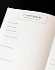 Wedding Anniversary Journal (Taupe, 189 Pages) by Duncan & Stone - Anniversary Book for Couple - Marriage Memory Book & Photo Album - Unique Wedding Gifts for Couple