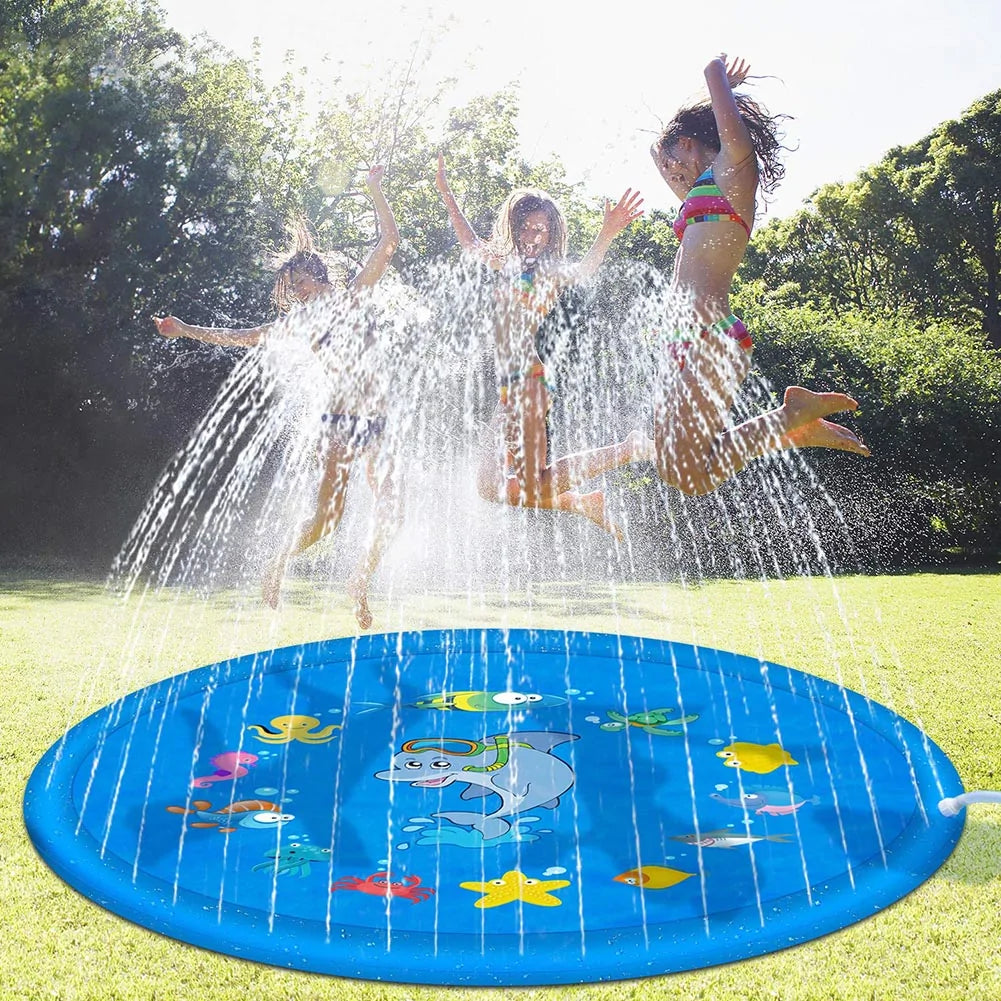 Outdoor Inflatable Kids Sprinkler Play Pad