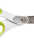 16935 8-Inch Heavy-Duty Lefty Carbo-Titanium Scissors for Office and Home, Straight (16935)