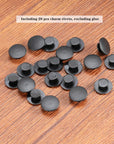Blank Bit Accessory for Bogg Bags,20 Pcs Insert Charm Rivets,Button Accessories Charm Diy Ornaments for Bogg Bags