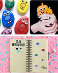 800Pcs 4Mm-12Mm Googly Eyes Self Adhesive Wiggle Eyes for Art Craft Supplies, Doll Making and Scrapbooking,7 Size