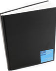 8.5 X 11 Black Hardbound Sketchbook, 110 Sheets