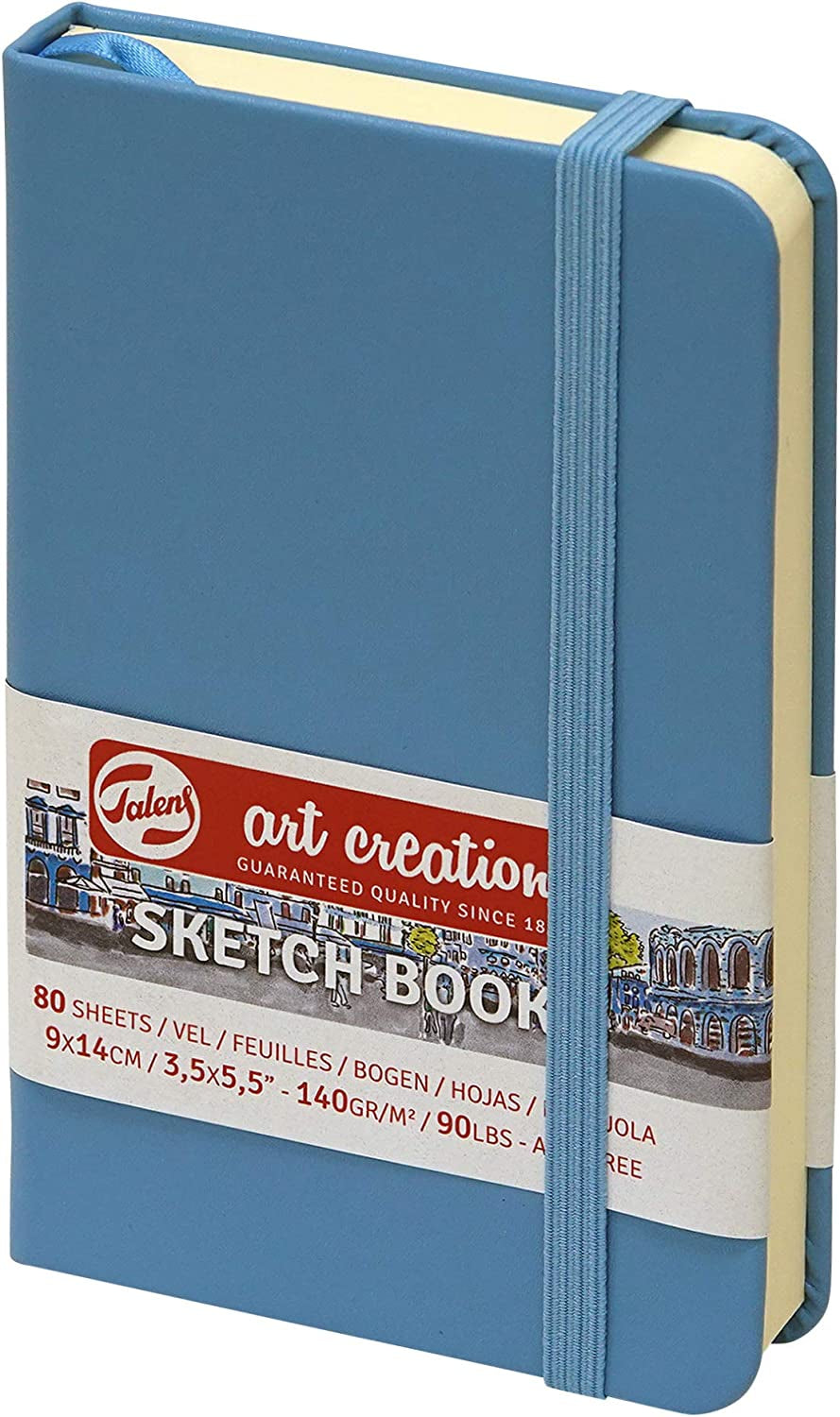 Royal Talens T9314-313M 441866 Talens Art Creation Sketchbook, Drawing Notebook, 8.3 X 11.8 Inches (21 X 30 Cm), Coral Red