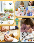 400PCS Christian Stickers, Jesus Bible Verse Stickers for Journaling Religious Motivational Quote Stickers Pack God Christian Gifts for Women Adults