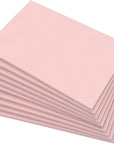 5 Pack 4X6 Pale Pink Rubber Stamp Carving Blocks Pink Rubber Carving Blocks Linoleum Block for Stamp Maker Printmaking Supplies