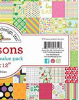 5719 Value Kit Cardstock 12"X12", 50 Sheets