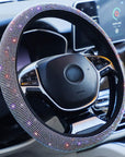 Luxury Diamond Rhinestone Steering Wheel Cover – Universal Fit & Anti-Slip
