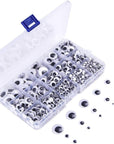 1220 Pieces Self Adhesive Wiggle Googly Eyes (Assorted Sizes)