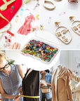 150Pcs Safety Pins, 19Mm Mini Safety Pins for Clothes Metal Safety Pin for Clothing Sewing Handicrafts Jewelry Making (Colorful)