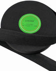 Knit Elastic 3/4 Inch Wide Black Heavy Stretch High Elasticity Knit Elastic Band 10 Yards