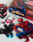 Marvel'S Spider-Man Deluxe Box Fused Bead Kit, 12 Unique Patterns with Pegboard, Multicolor 4453 Pieces