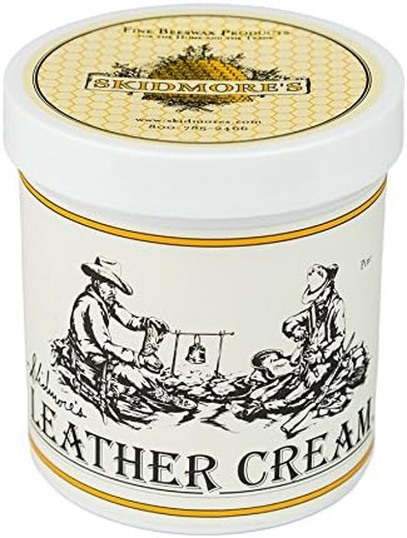 Original Leather Cream | All Natural Non Toxic Formula | Leather Conditioner Cleans, Moisturizes, and Protects Your Leather | 16 Ounces (1 Pint)
