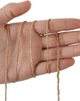 Paper String, 328 Feet 2Mm Craft Raffia Ribbon for Gift Wrapping, Natural Raffia Yarn for Crocheting, Crafting, Packing
