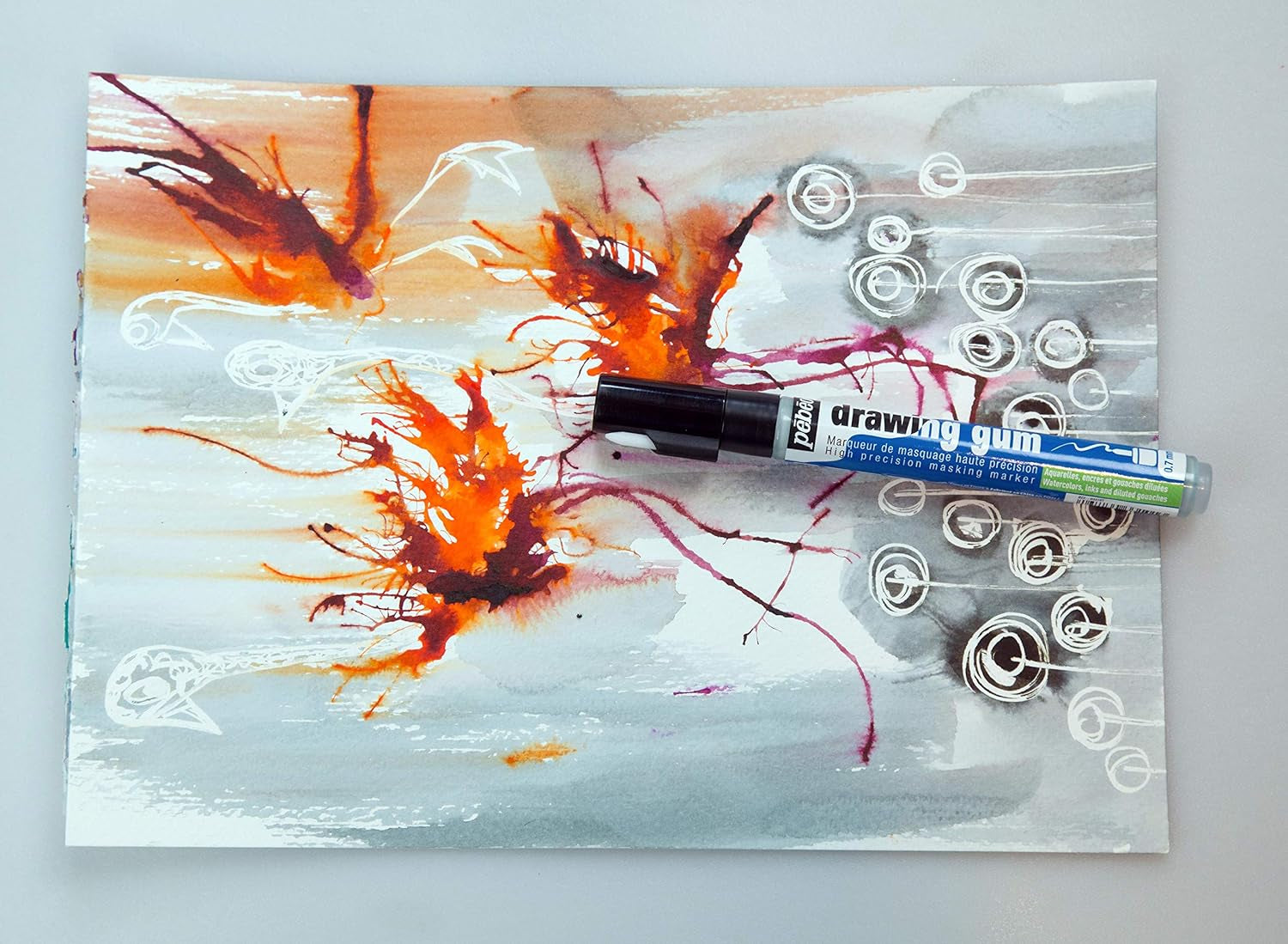 PE033101 Drawing Gum Marker 0.7 Mm