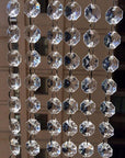 33/100FT Clear Acrylic Crystal Bead Garland Chandelier Hanging Wedding Supplies (33FT)