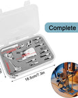 Universal 15 Piece Sewing Machine Presser Walking Feet Kit - OEM Suitable for Babylock Janome Brother New Home Singer Kenmore Simplicity Toyota Necchi