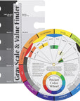 Color Wheel Pocket Guide with Gray Scale Value Finder – for Both the Amateur and Professional Artists
