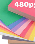 Construction Paper - 480Ct (2Pck), Bulk School Supplies for Kids, Teacher Classroom Must Have, Art Paper, Arts & Crafts