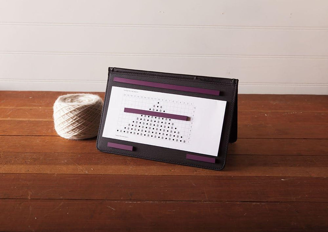 Premium Chart Keeper Pattern Holder with Magnets for Knitting, Crocheting, and Cross Stitching