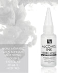 White &Pearl Alcohol Ink Set- 4 Colors for Resin Art | 2X20Ml Pearl White | 2X20Ml Sinking White Alcohol Based Ink